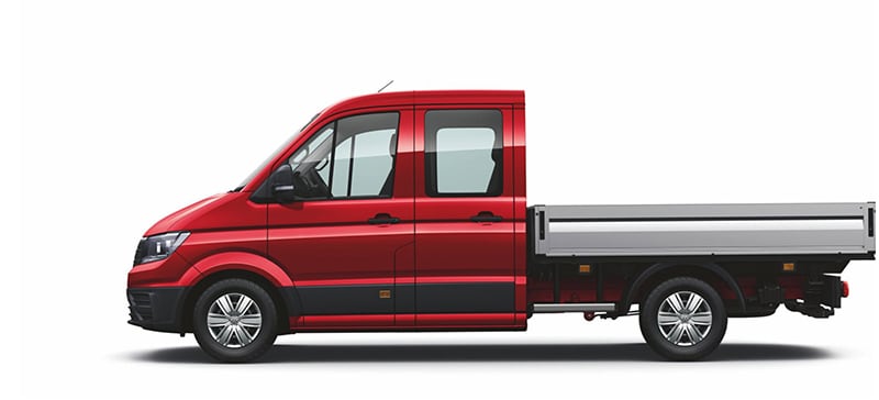 פולקסווגן קראפטר דאבל קבינה בינוני