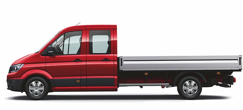 פולקסווגן קראפטר דאבל קבינה ארוך