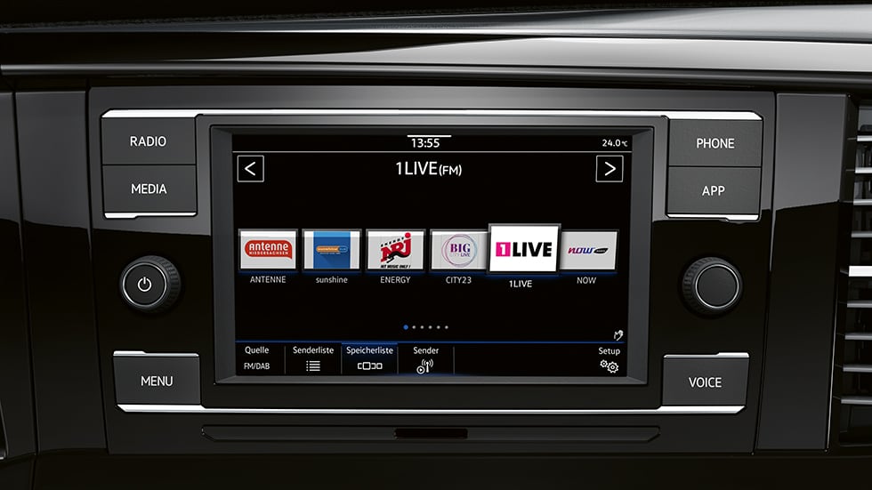 סרטון תפעול מערכת המולטימדיה בפולקסווגן קראוול