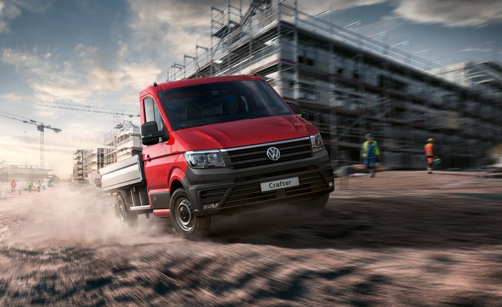 פולקסווגן קראפטר - עיצוב קשוח ונוח