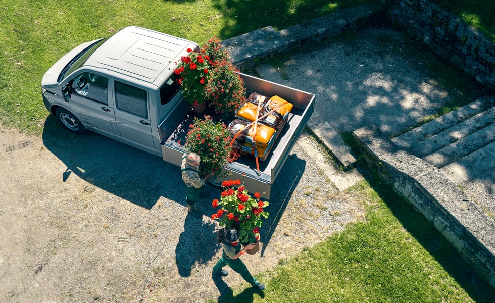 פולקסווגן טרנספורטר דאבל קבינה